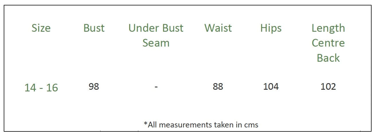 Midnight Blue Knee Length Dress with Long Chiffon Cape with silver braid embellished edging. Size Chart.