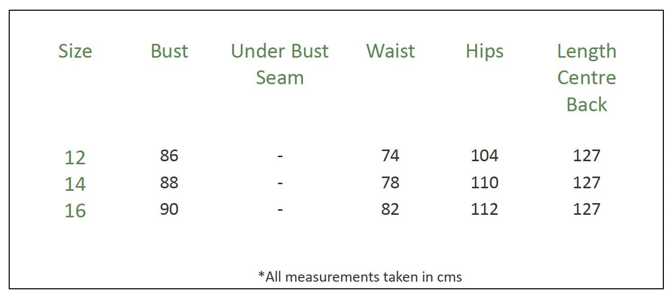 Chiffon Dress in Orchid - Elegant and Delicately Draped with Waist Seam, Ruffled Sleeves, and Asymmetrical Hemline. Centre back zip. Size Chart.