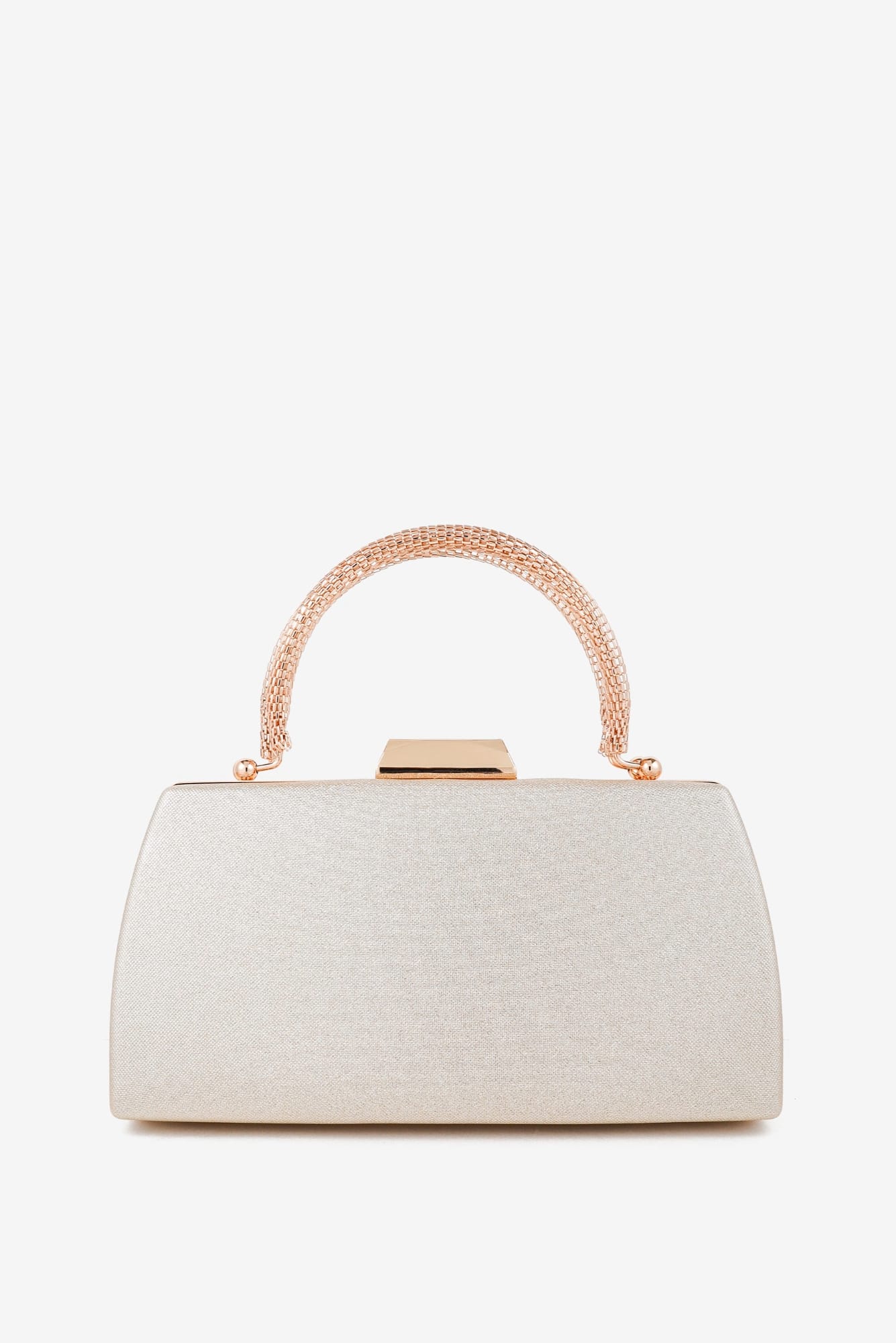 Lois & Co Evening Bags Latch Nuvia Duo Top Handle Clutch – Gold Nuvia Duo Top Handle Clutch – Gold