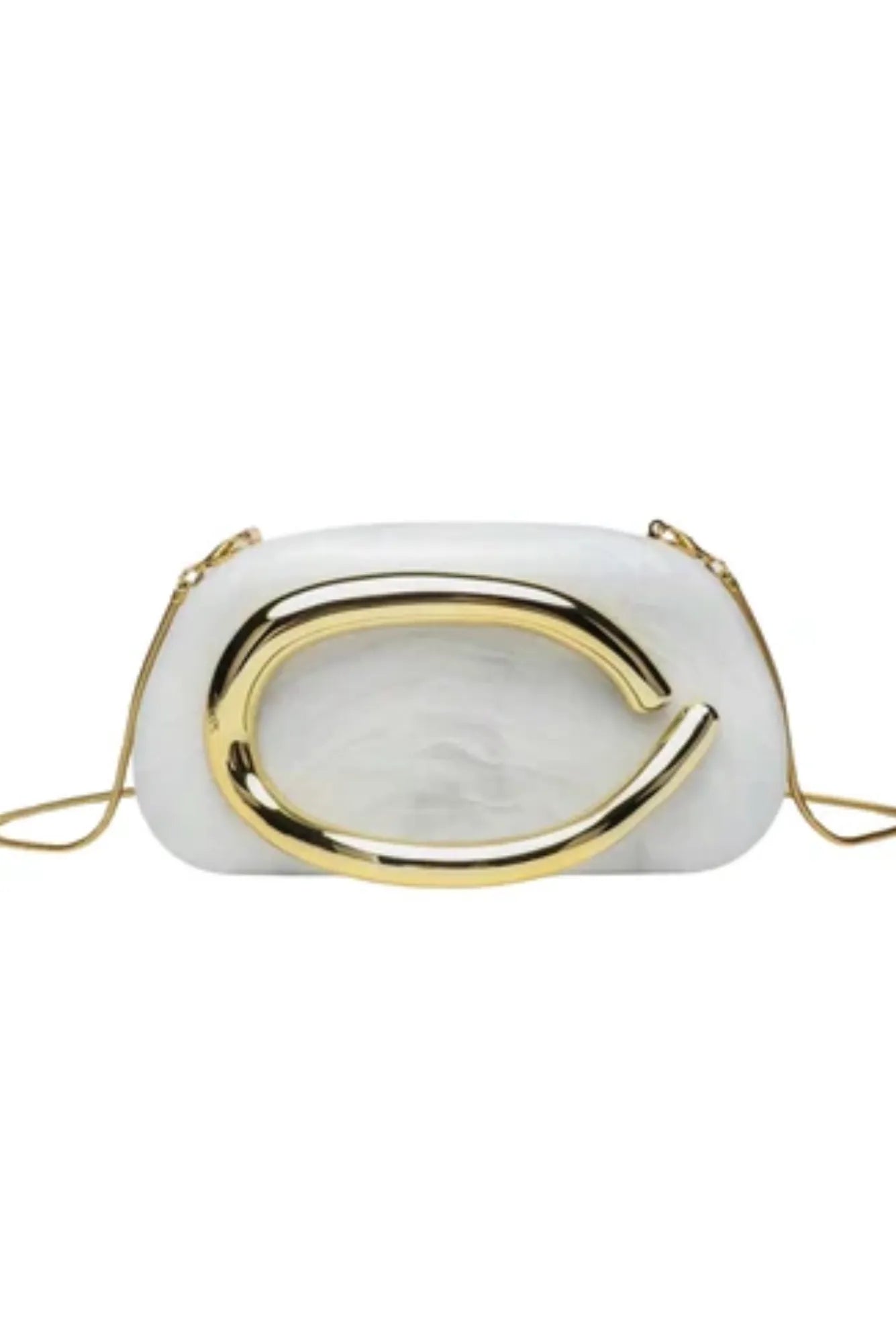 Lois & Co Evening Bags Magnetic Lucia Bag – Ivory from Samantha Rose Lucia Bag – Ivory from Samantha Rose