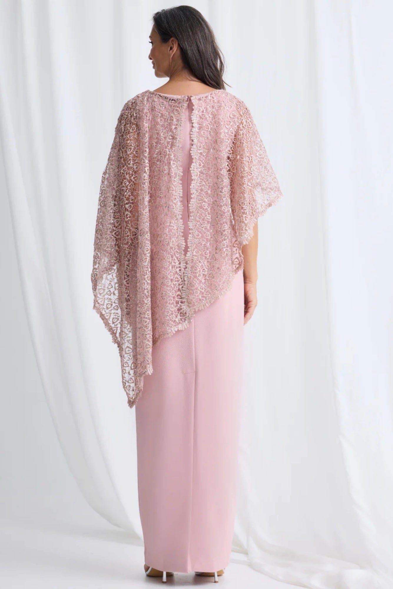 Lois & Co Full Length Dress June - Full Length Gown in Blush Pink June - Full Length Gown in Blush Pink