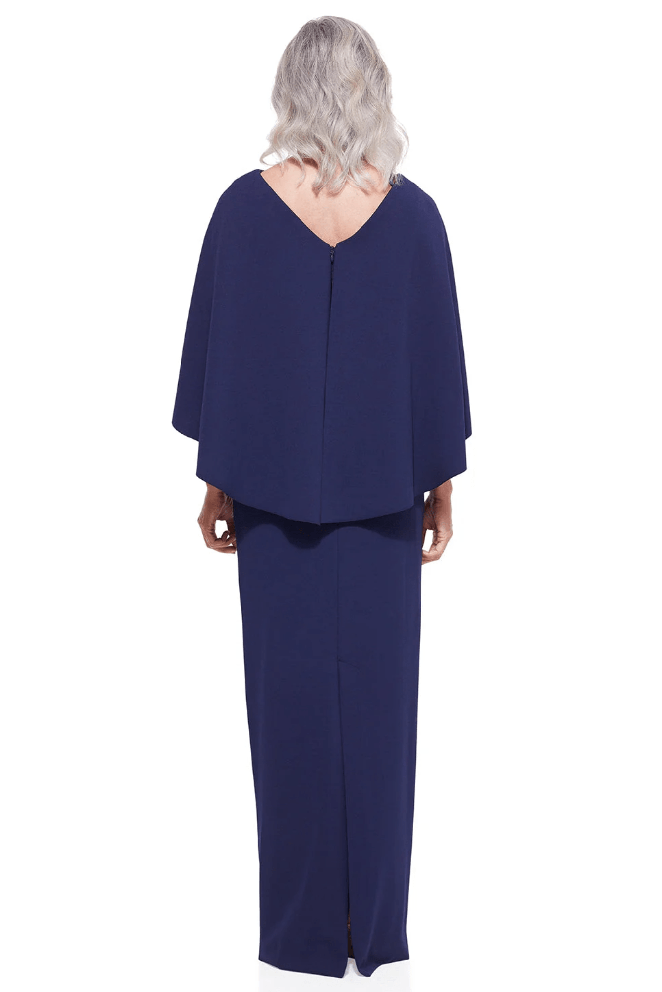 Lois & Co Full Length Dress Oriana Pencil Gown in Navy Oriana Pencil Gown in Navy