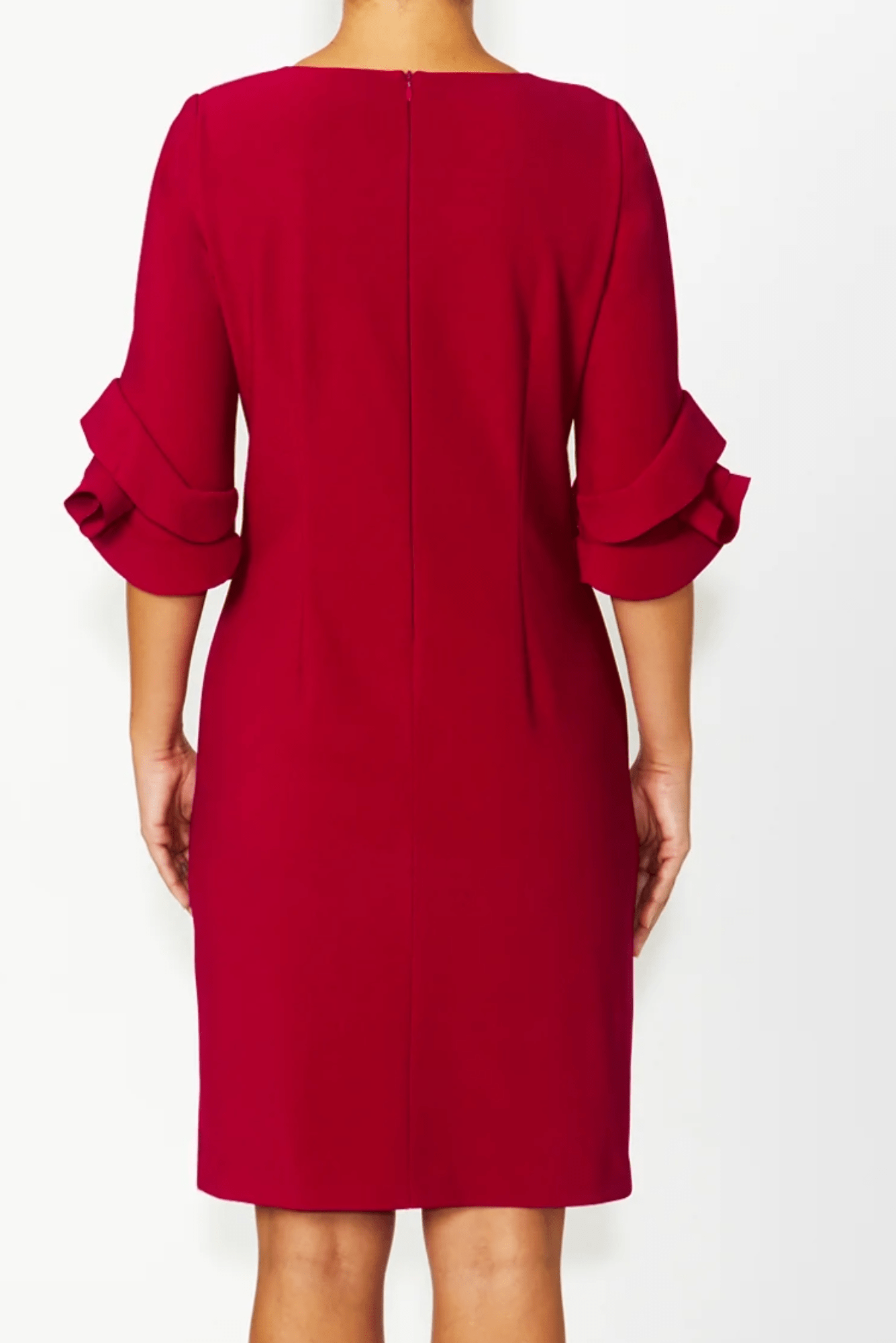 Lois & Co Knee Length Dress Rosie - Vivid Racing Red Rosie - Vivid Racing Red