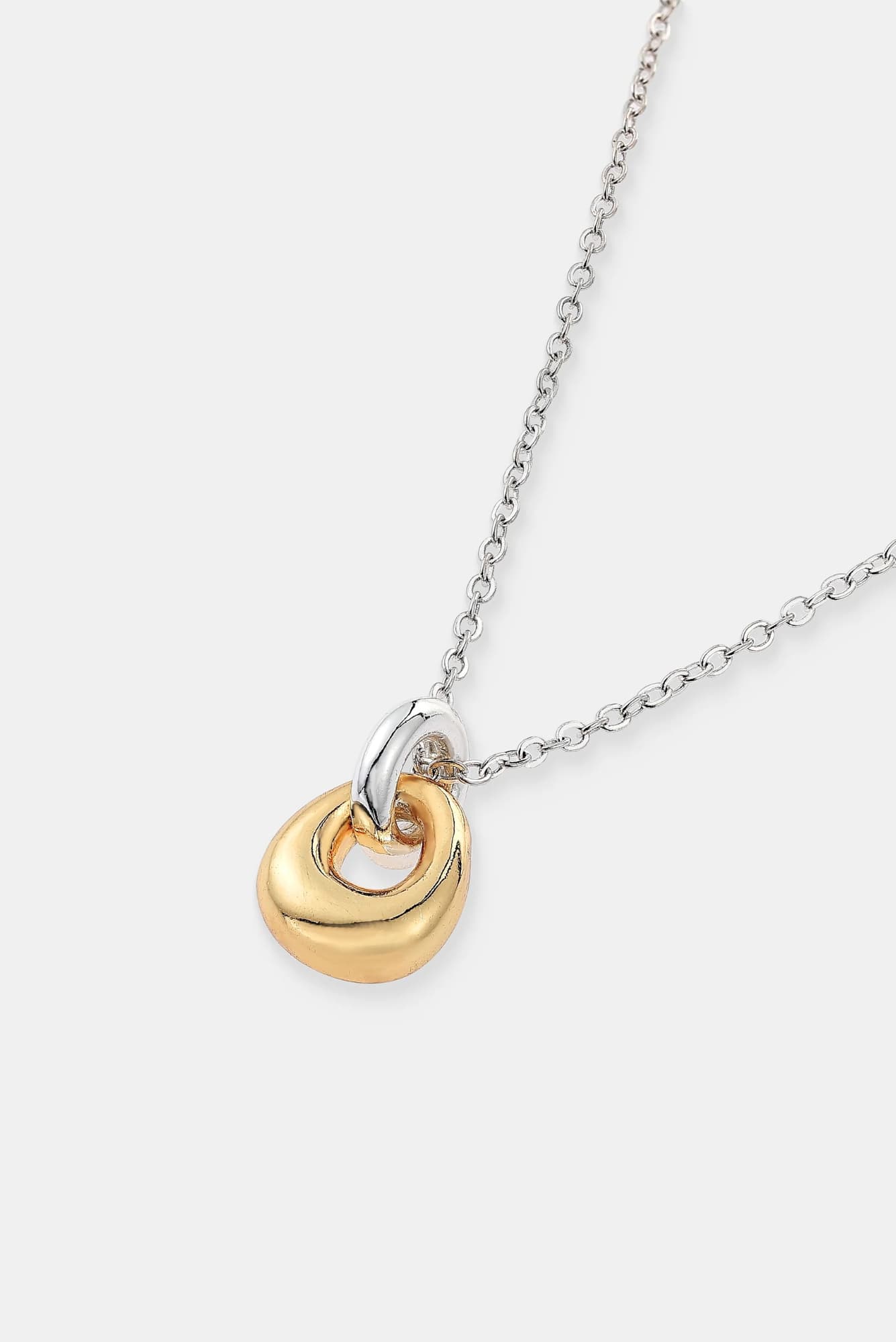 Lois & Co Necklace Pendant Amara – Mixed Metal Necklace - Lustre & Sage Amara – Mixed Metal Necklace - Lustre & Sage
