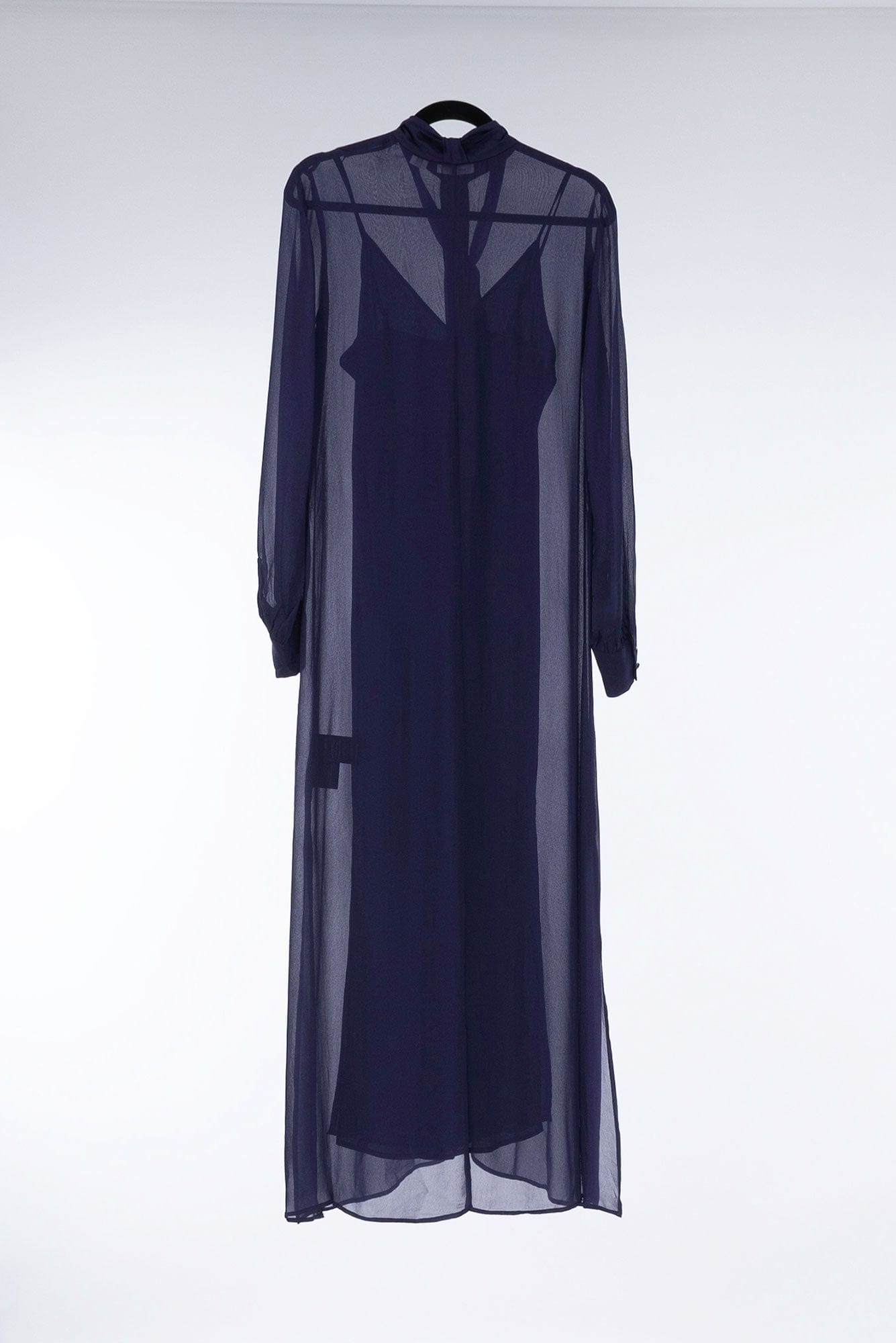 Lois & Co Coat Dress Designer Aubergine Maxi Length Shirt Dress