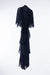 Lois & Co Cocktail Length Dress Designer Soft, Flowing and Feminine in Navy