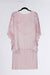 Lois & Co Cocktail Length Dress Stunning Designer Dress in Soft Pink with Short Cape