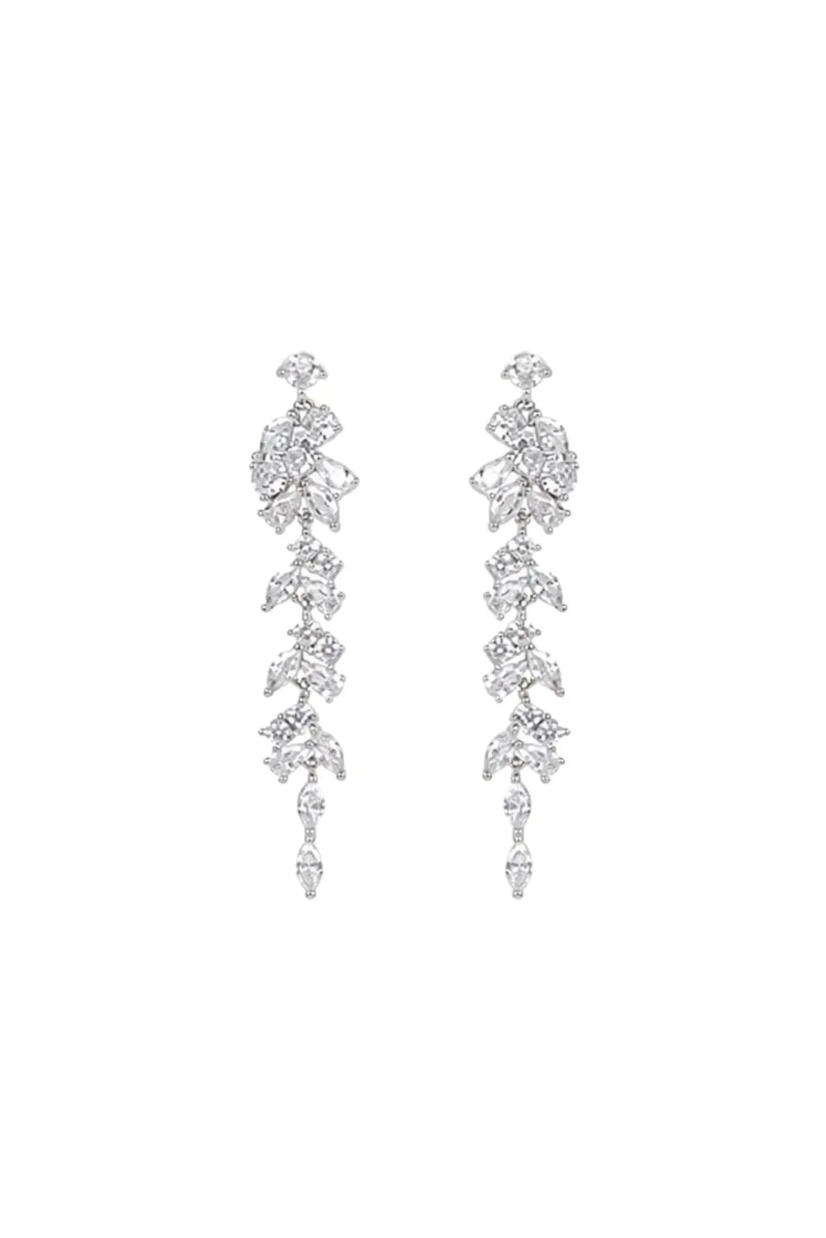 Lois & Co Earrings Post / push back (butterfly) Palais Crystal Drop Earrings Palais Crystal Drop Earrings