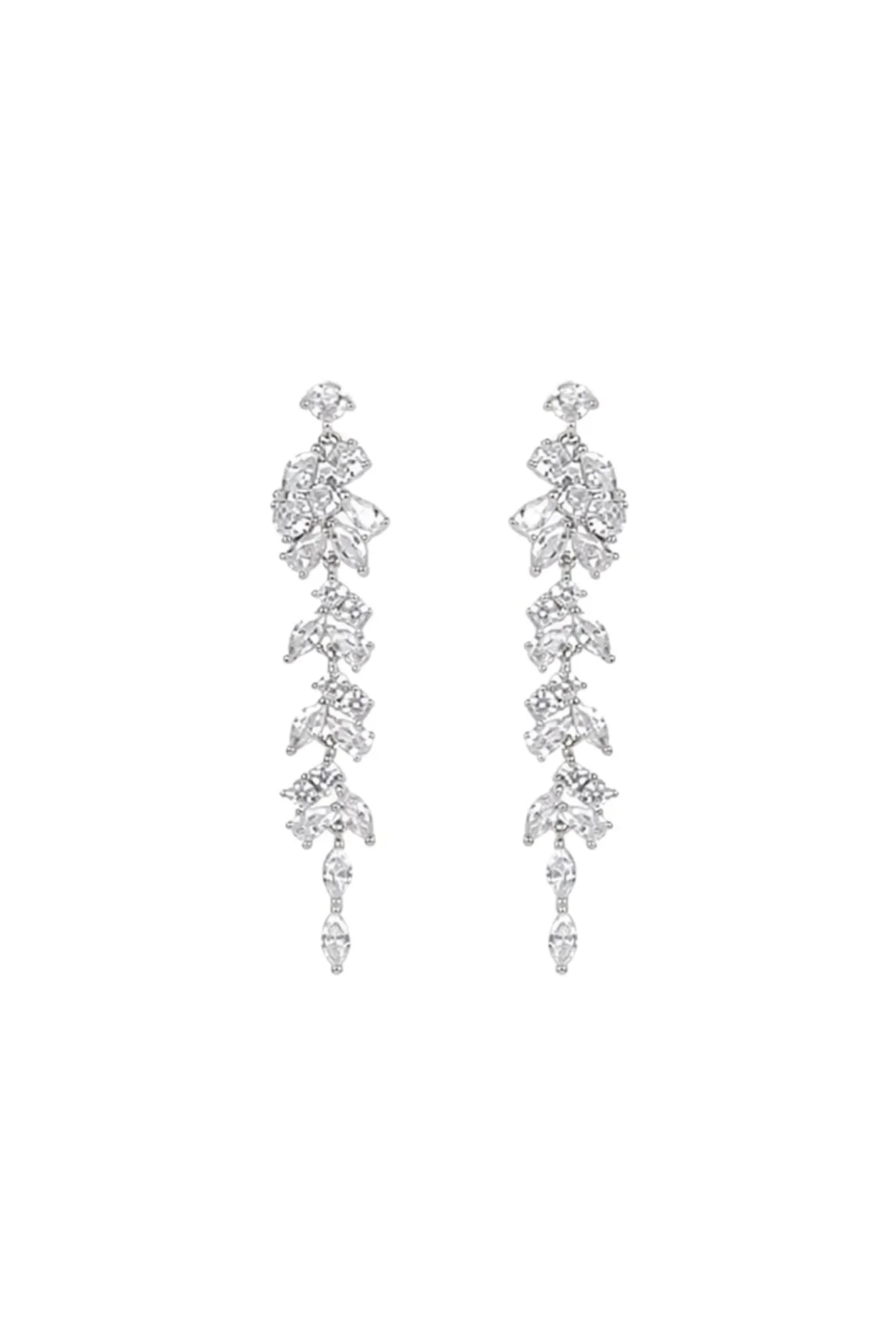 Lois & Co Earrings Post / push back (butterfly) Palais Crystal Drop Earrings Palais Crystal Drop Earrings
