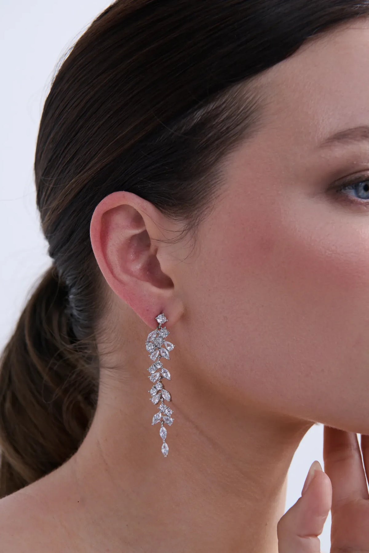 Lois &amp; Co Earrings Post / push back (butterfly) Palais Crystal Drop Earrings Palais Crystal Drop Earrings