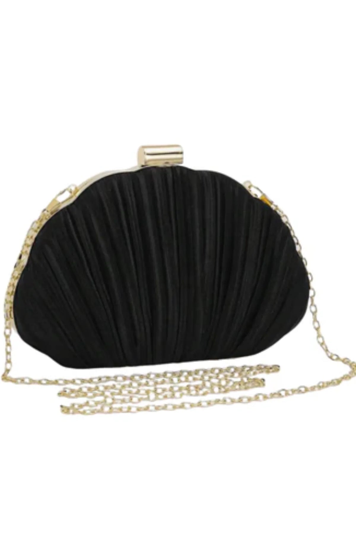 Lois & Co Evening Bags Black / Latch Sienna - Black Clutch Sienna - Black Clutch
