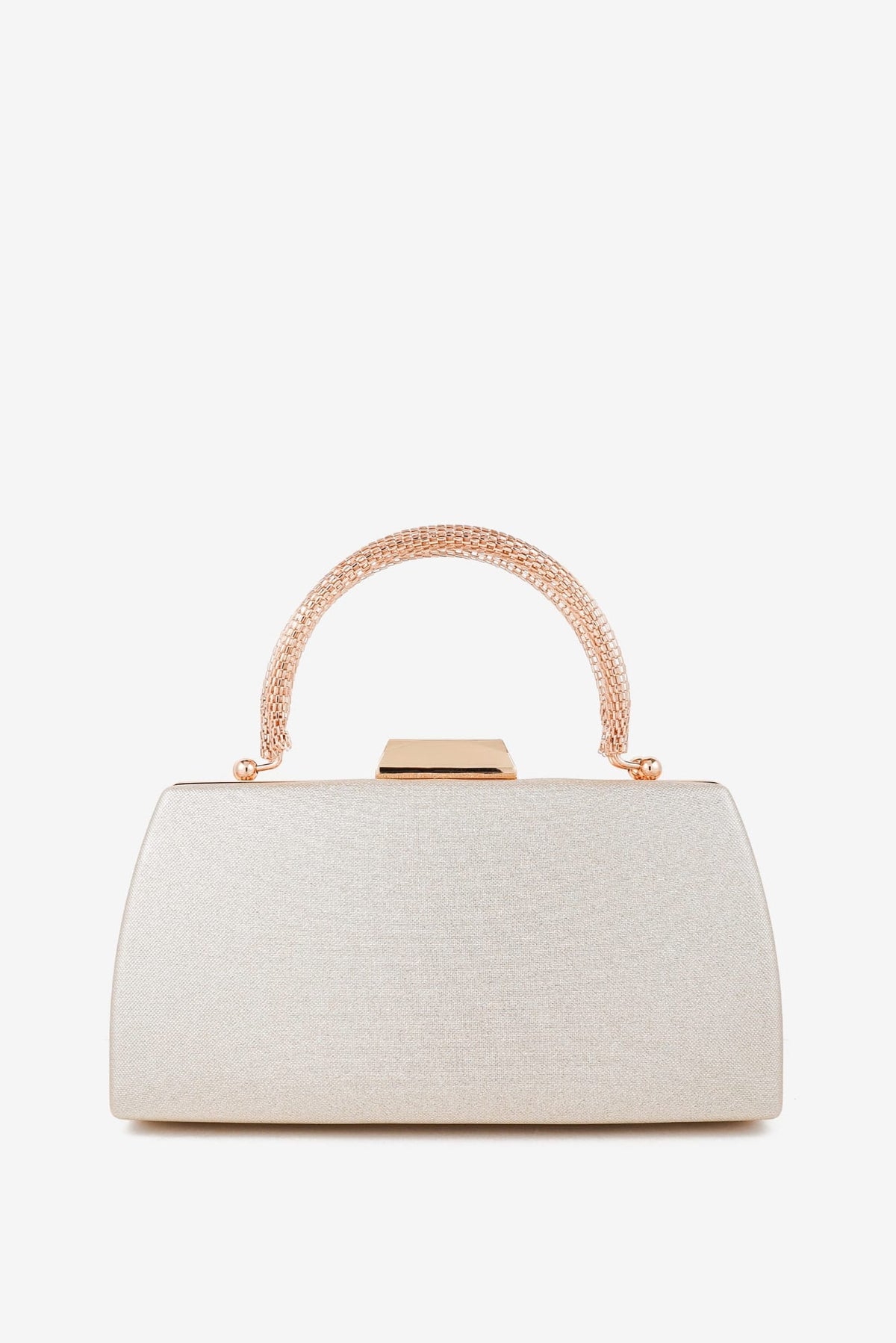 Lois &amp; Co Evening Bags Latch Nuvia Duo Top Handle Clutch – Gold Nuvia Duo Top Handle Clutch – Gold