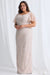 Lois & Co Full Length Dress Georgia - Shimmering in Champagne Georgia - Shimmering in Champagne