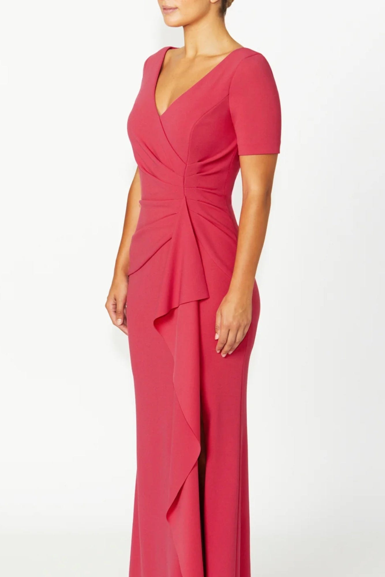 Lois & Co Full Length Dress Harlow - Raspberry Full Length Gown Harlow - Raspberry Full Length Gown