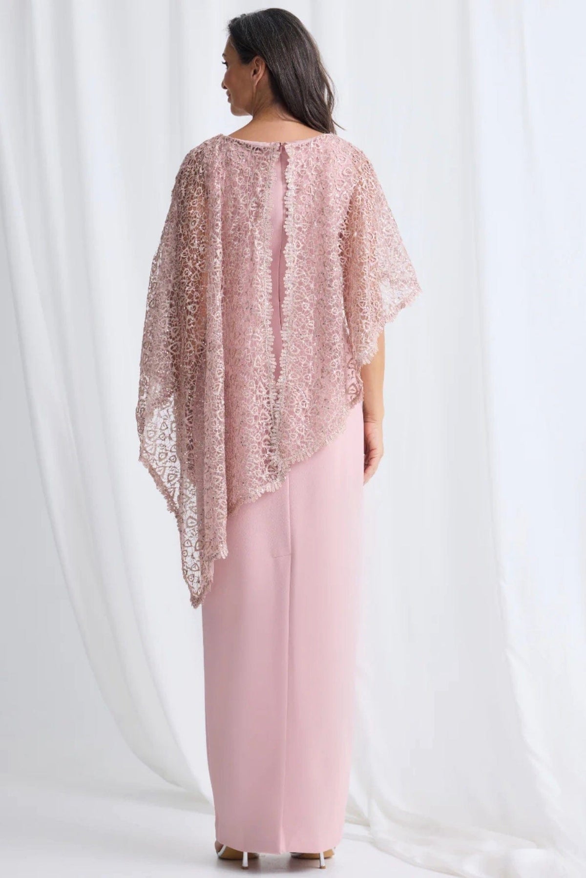 Lois & Co Full Length Dress June - Full Length Gown in Blush Pink June - Full Length Gown in Blush Pink