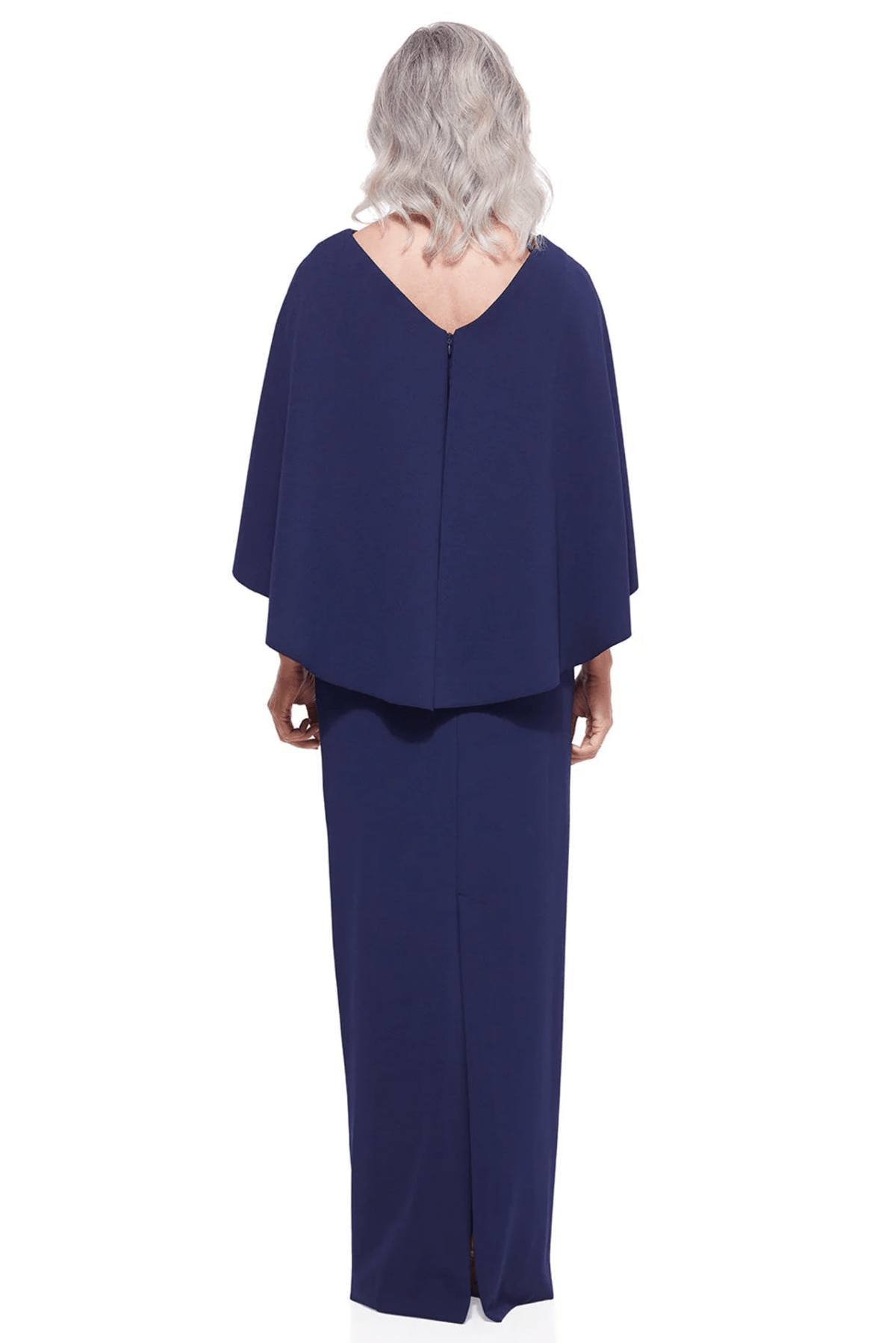 Lois & Co Full Length Dress Oriana Pencil Gown in Navy Oriana Pencil Gown in Navy