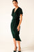 Lois & Co Knee Length Dress Emporium in Sparkling Emerald Emporium in Sparkling Emerald