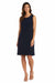 Lois & Co Knee Length Dress Mother of the Bride Navy Dress and Jacket