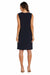 Lois & Co Knee Length Dress Mother of the Bride Navy Dress and Jacket