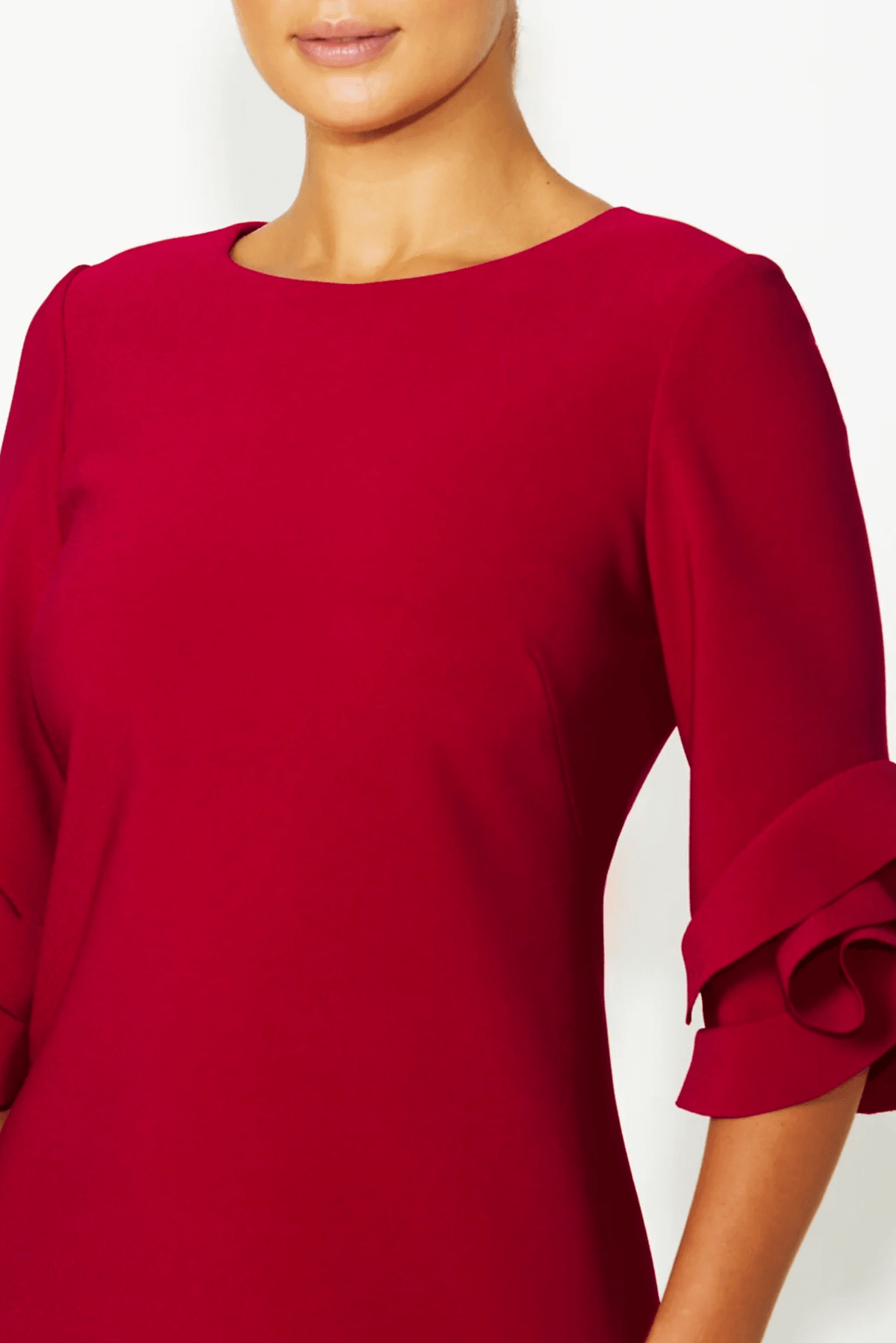 Lois & Co Knee Length Dress Rosie - Vivid Racing Red Rosie - Vivid Racing Red