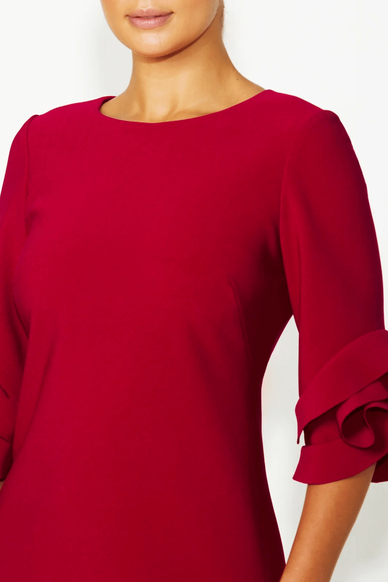 Lois & Co Knee Length Dress Rosie - Vivid Racing Red Rosie - Vivid Racing Red