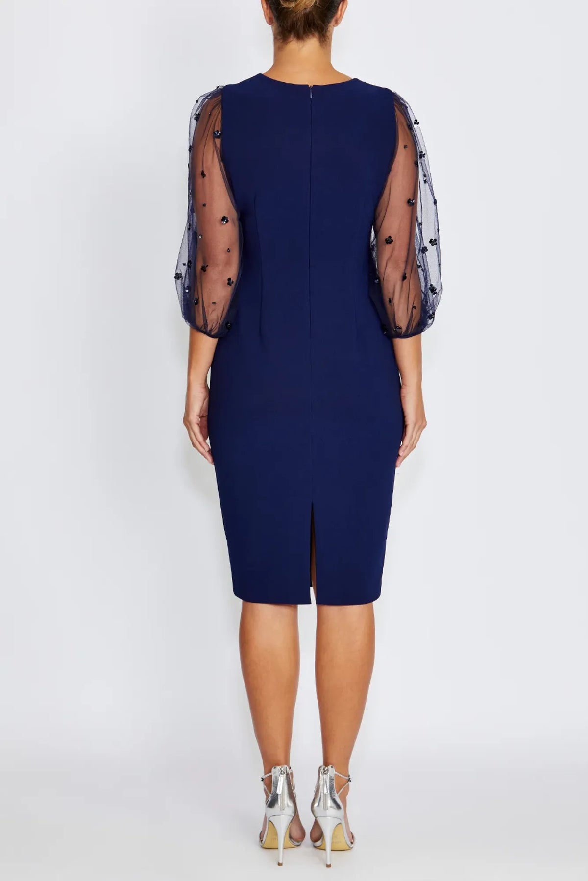 Lois & Co Knee Length Dress Theresa - Navy Dress Theresa - Navy Dress