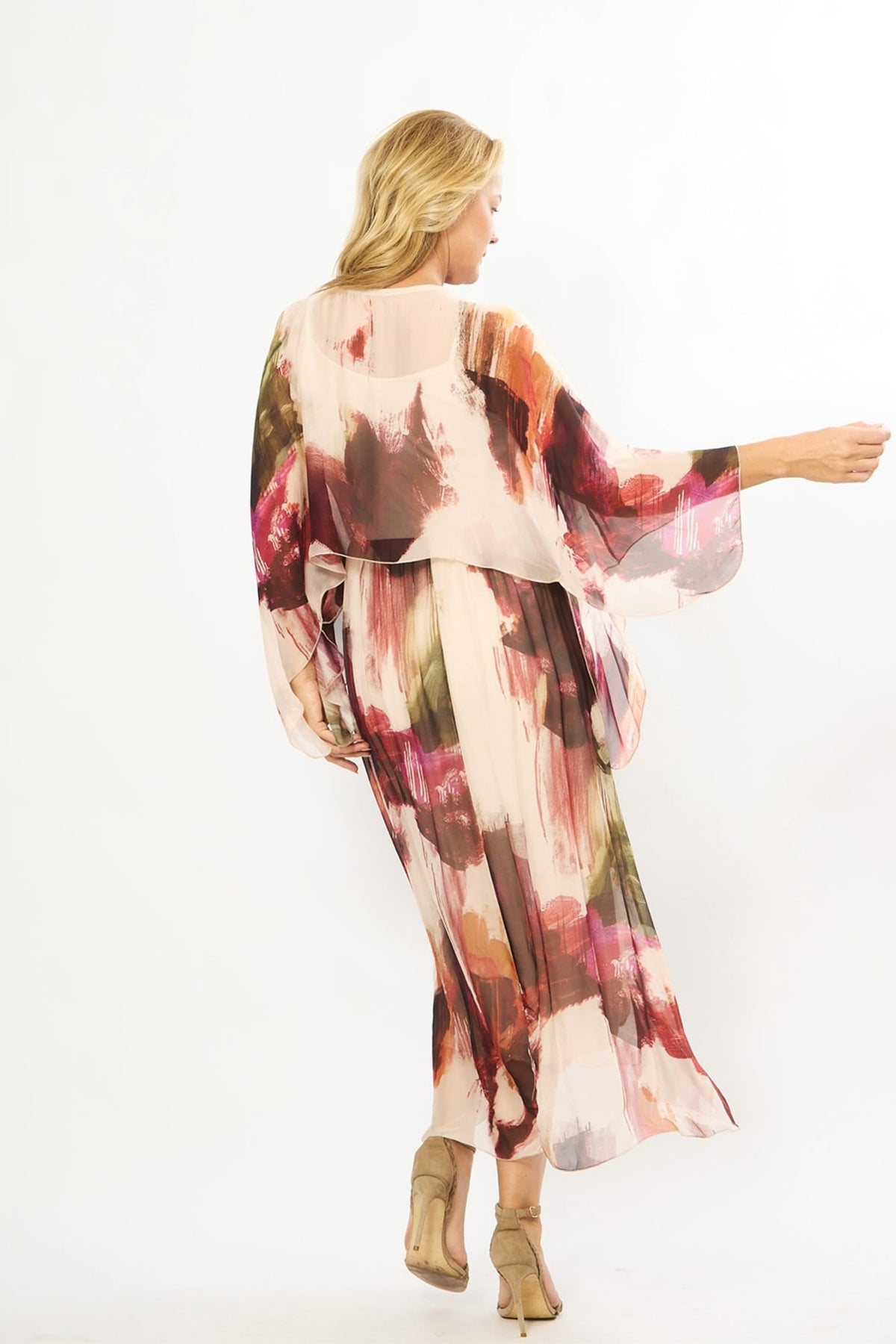 Lois & Co Mid Length Dress Autumn Perfect - La Strada Silk Two Piece Dress Autumn Perfect - La Strada Silk Two Piece Dress