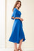 Lois & Co Mid Length Dress Hanworth House In Cobalt Hanworth House In Cobalt