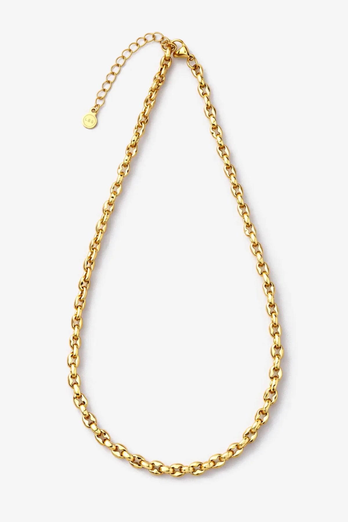 Lois &amp; Co Necklace Chain Vantage Rope 18k Gold Plated Necklace Vantage Rope 18k Gold Plated Necklace
