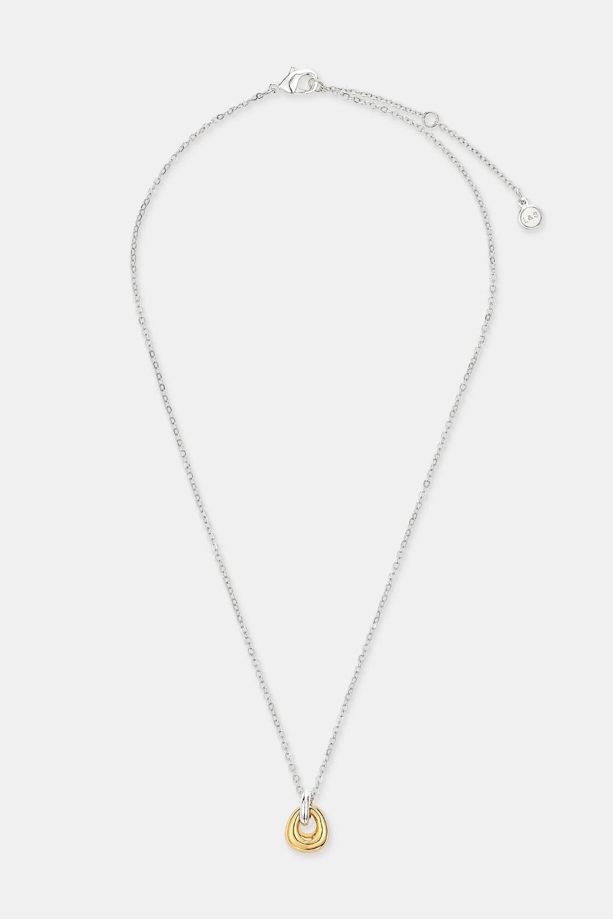 Lois & Co Necklace Pendant Amara – Mixed Metal Necklace - Lustre & Sage Amara – Mixed Metal Necklace - Lustre & Sage
