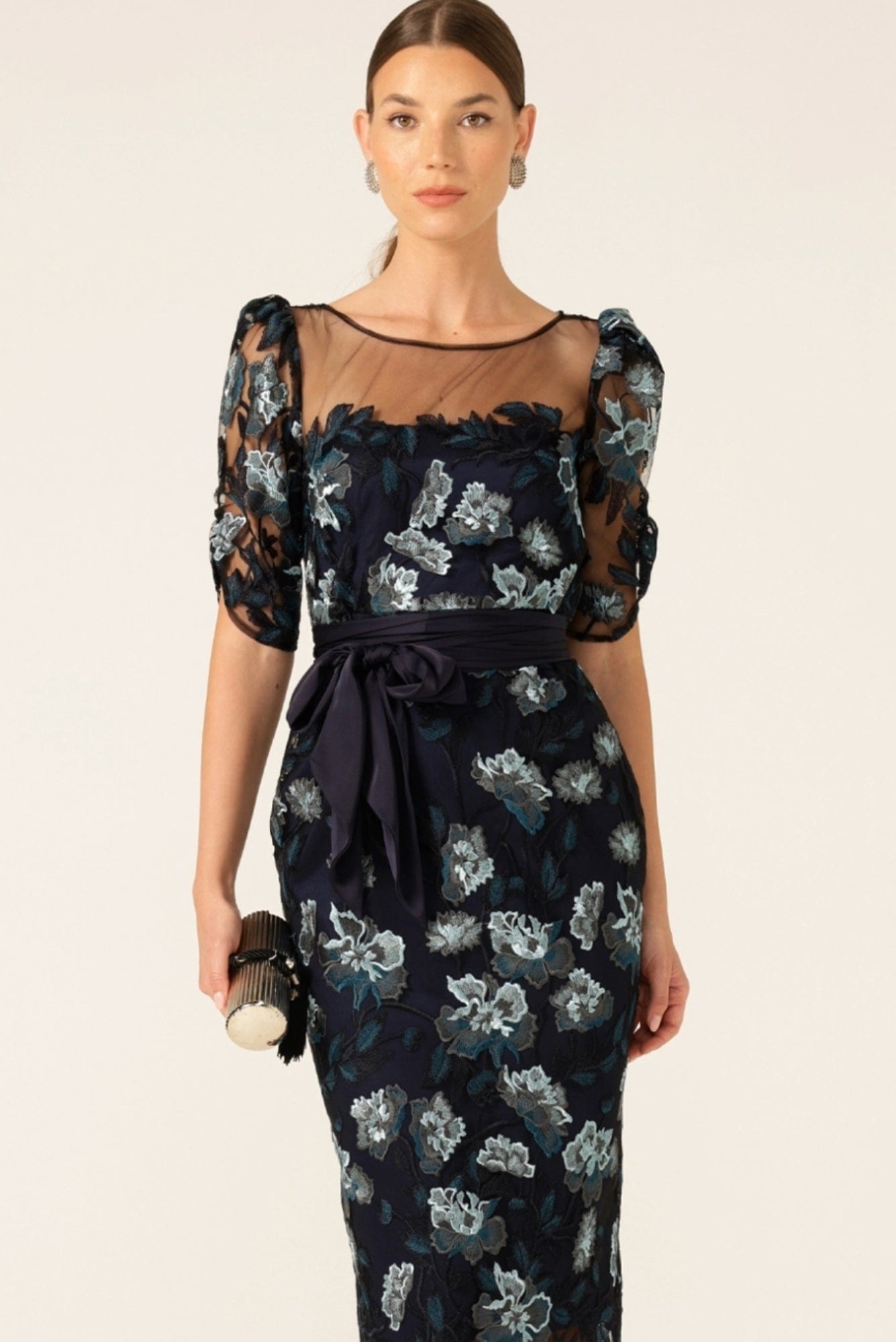 Lois & Co Portal Palace - Midnight Teal Aqua Lace Portal Palace - Midnight Teal Aqua Lace